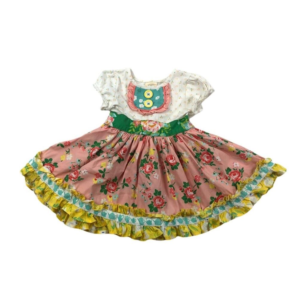 Girls Wildflowers Sweet Pea dress Size 12 months